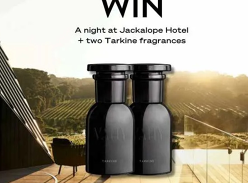 Win a Night for 2 in the Terrace Room of Jackalope & 2 50ml Tarkine Fragrances