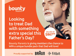 Win a Braun Series 9 Pro Shaver, Braun All-in-One Trimmer and Fitbit Charge 5 Prize Pack
