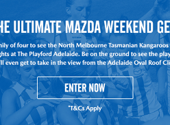 Win a 2 Night Trip to Adelaide for 4