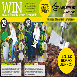 Handyman Win An Eco Friendly Worm Farm Pack Competitions Com Au