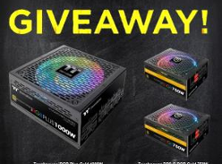 Win 1x Toughpower iRGB PLUS Gold 1000W and 2x Toughpower DPS G RGB Gold 750W!