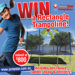 Win a Rectangle Trampoline