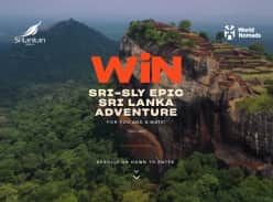 Win Return Flights to Sri Lanka + $1000 Spending Money