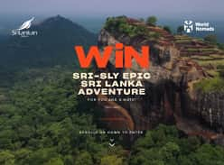 Win Return Flights to Sri Lanka + $1000 Spending Money
