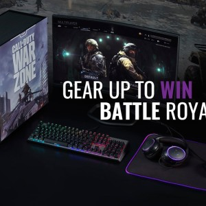 Win 1 of 2 COD: Warzone-Themed Chassis/Headset/Mouse Bundles