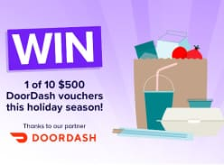 Win 1 of 10 $500 DoorDash Vouchers