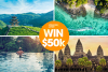 Win $50,000 cash and escape to paradise!!