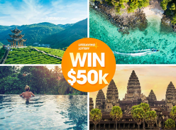 Win $50,000 cash and escape to paradise!!
