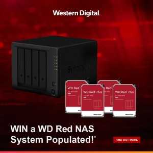 Win a WD Red 4-Bay NAS System!