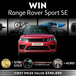 Win Range Rover Sport + Gold + Fuel + Gift Card