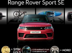 Win Range Rover Sport + Gold + Fuel + Gift Card