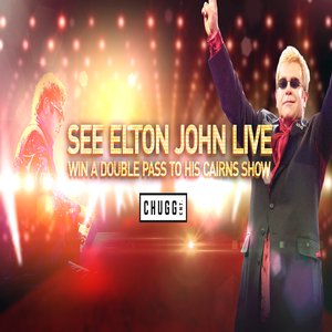 Win 1 of 15 Double passes to Elton John Concert in Cairns on 30 Sept
