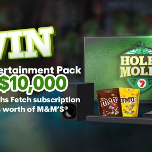 Win a Home Entertainment Pack Worth $10,000, 12 Months Fetch Subscription and a Years Worth of M&Ms