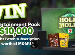 Win a Home Entertainment Pack Worth $10,000, 12 Months Fetch Subscription and a Years Worth of M&Ms