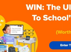 Win 1 of 3 Back to School Prizes