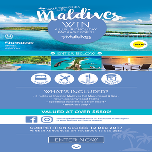 Win a Luxurious Maldives Escape for 2