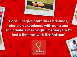 Win 1 of 12 Red Balloon Experience Vouchers
