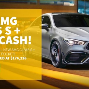 Win & drive the all new AMG CLA45 S + $50K Cash in your pocket!
