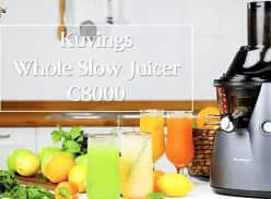 Win a Kuvings C8000 Cold Press Juicer