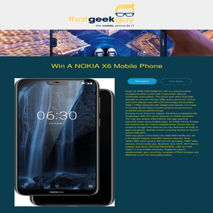 Win A Nokia X6 Mobile Phone