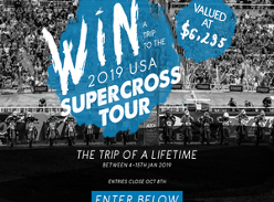 Win a Trip to the 2019 USA Supercross Tour