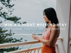 Win a 2 Night Stay for 2 at Crowne Plaza Terrigal, NSW