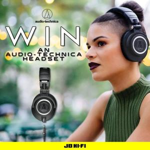 Win 1 of 5 pairs of Audio-Technica Headsets!