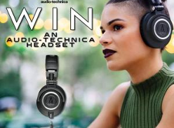 Win 1 of 5 pairs of Audio-Technica Headsets!