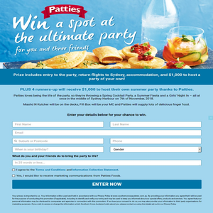 Win a spot at the ultimate party