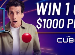 Win 1 of 5 $1000 Cash Prizes