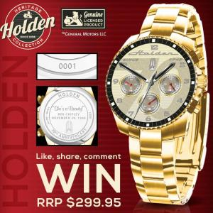 Win a Deluxe Holden Men’s Watch