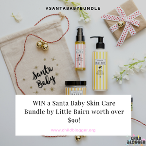Win A Santa Baby Skin Care Bundle By Little Bairn