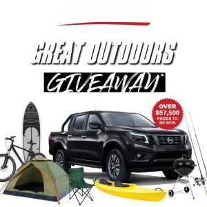 Win a Nissan Navara ST 4x4 + $10,000 to spend on outdoor & adventure products!