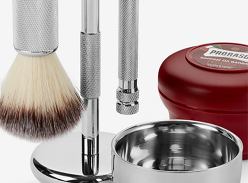 Win a Trendhim Essentials Synthetic Brush Shaving Set