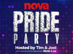 Win 1 of 70 prizes of 2 invites to Nova’s Pride Party in Sydney