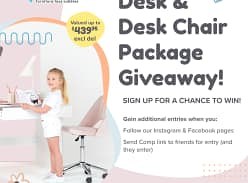 Win a HipKids Desk & Chair Package