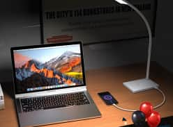 Win 1 of 2 LED Desk Lamps with USB Charging