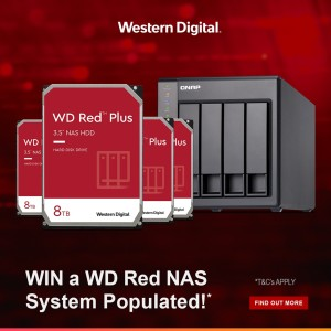 Win a WD Red 4-Bay NAS System
