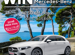 Win a Mercedes-Benz A250 4Matic Hatch