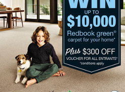 Win Up to $10,000 Worth of Redbook Green Carpet