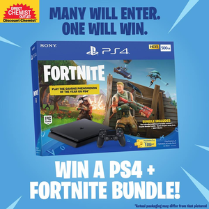 Win a PS4 + Fortnite Bundle