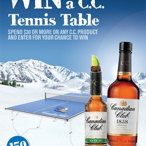 Win 1 of 150 CC Table Tennis Tables