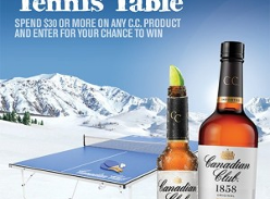 Win 1 of 150 CC Table Tennis Tables