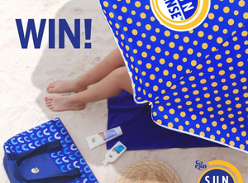 Win $200 worth of SunSense sunscreen, a Beach Umbrella & Cooler Bag