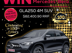 Win a Mercedes-Benz GLA250 4Matic SUV