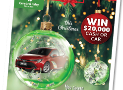 Win a new Toyota Corolla or Cash
