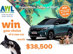Win a car of your choice worth $38,500