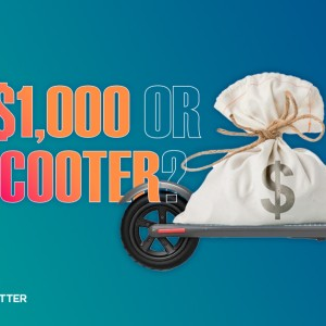 Win $1000 and an e-scooter