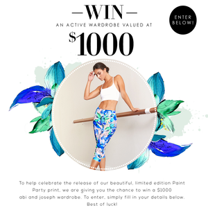 Win a $1000 active wardrobe