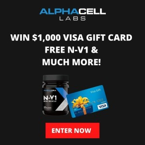 Win a $1,000 VISA Gift Card & Product Pack